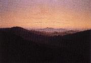 Caspar David Friedrich riesengbirge oil